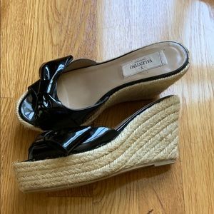 Valentino Bow Wedges